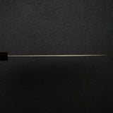 極品：池田美和白鋼一號水本燒返切付牛刀 240mm 黑檀木套組