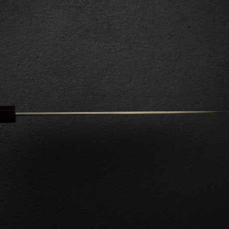 極品：池田美和白鋼一號水本燒返切付牛刀 240mm 黑檀木套組