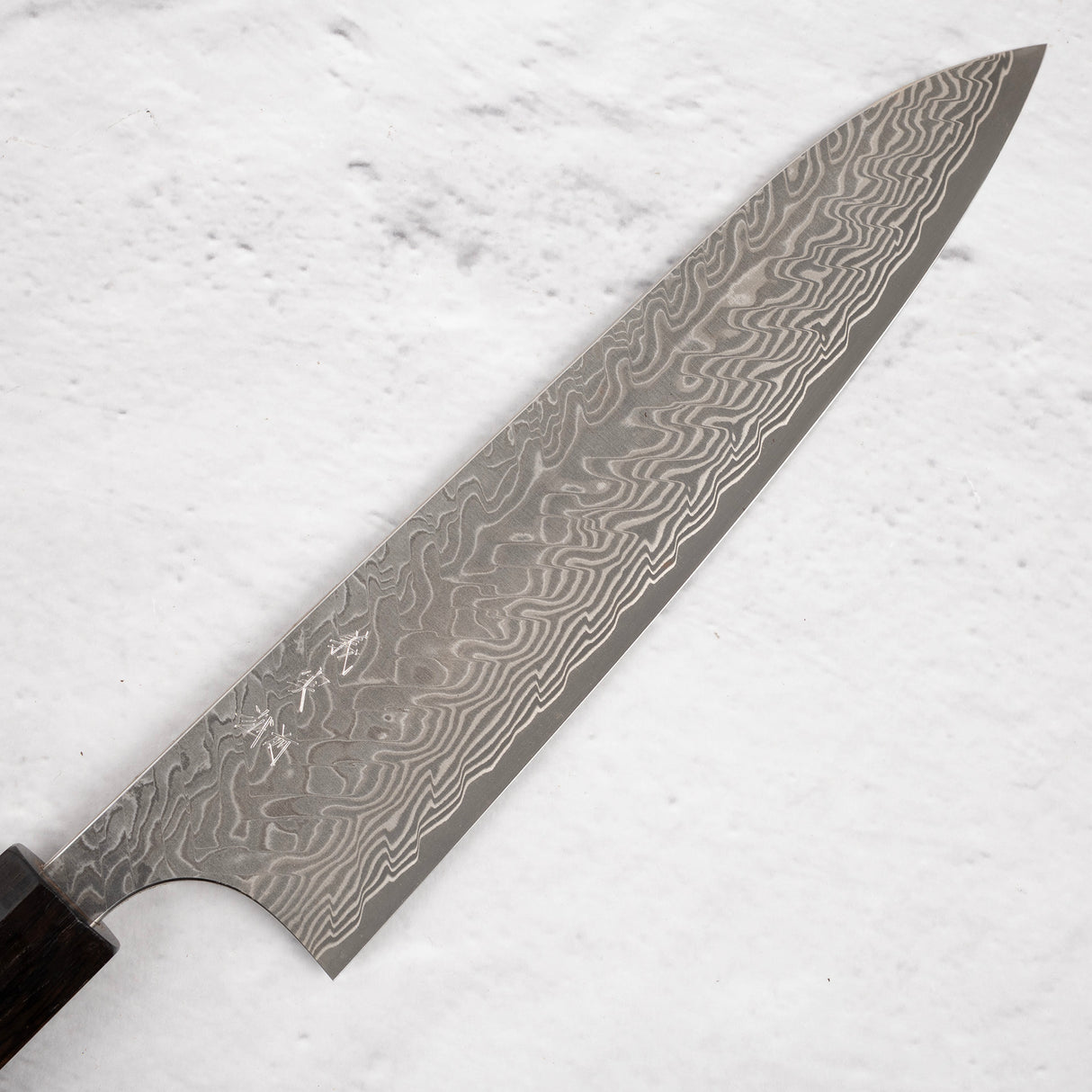 EOFY2025 SPECIAL: Yoshimi Kato Kintaro SG2 Damascus Gyuto 210mm, Ebony Handle and Wenge Saya