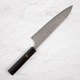 EOFY2025 SPECIAL: Yoshimi Kato Kintaro SG2 Damascus Gyuto 210mm, Ebony Handle and Wenge Saya