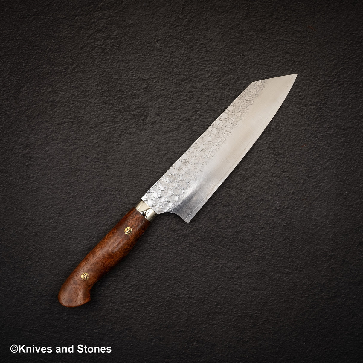 加藤佳美 SG2 Minamo Bunka 180mm Amboyna Burl Western