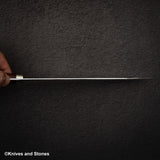 加藤 義實 SG2 Minamo K-tip 牛刀 210mm Amboyna Burl 西式手柄