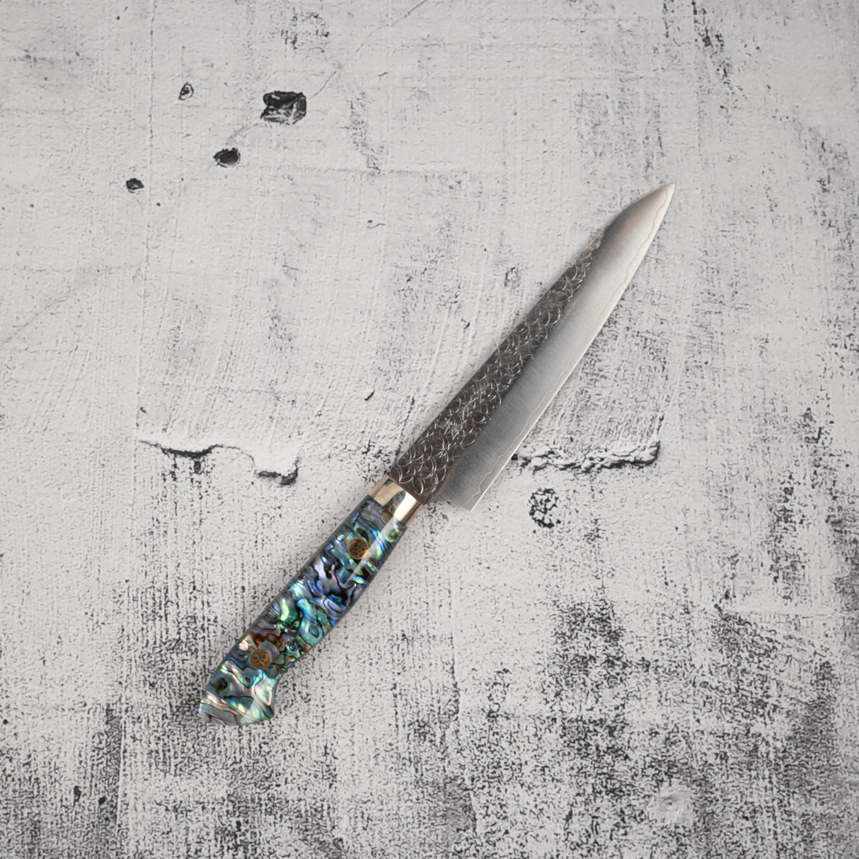 加藤義實 SG2 Minamo 小刀 150mm 珍珠母手柄