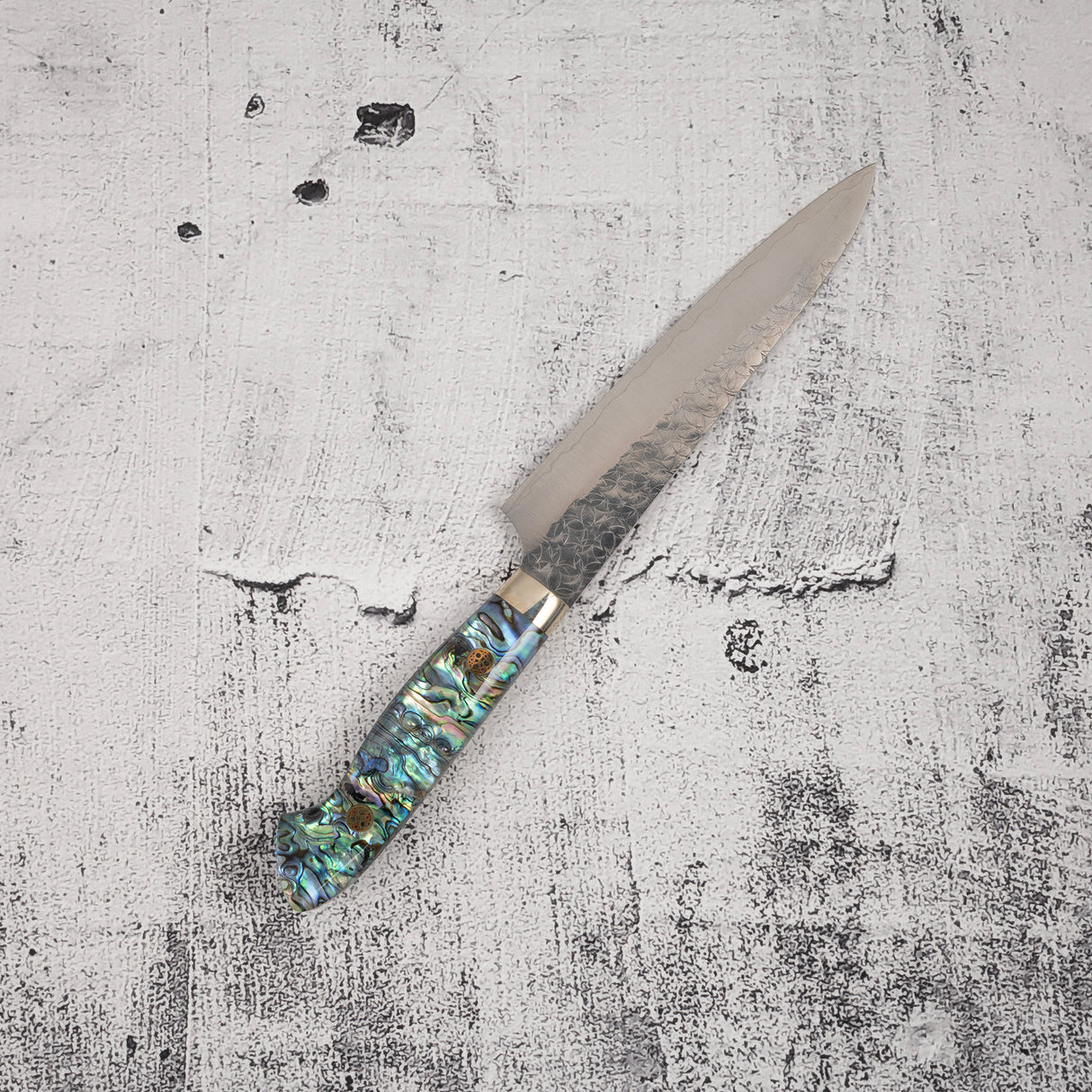 加藤義實 SG2 Minamo 小刀 150mm 珍珠母手柄