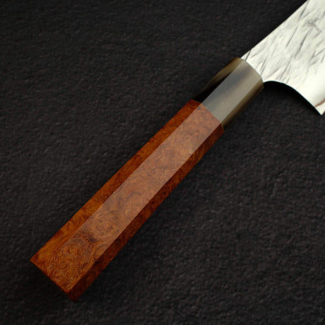 黑﨑打刃物 Raijin VG-10W 牛刀 210mm, with Knives and Stones 岩刃社 花梨瘤 Handle