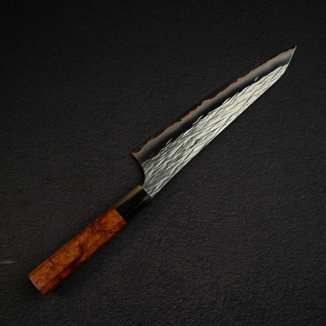 黑﨑打刃物 Raijin VG-10W 牛刀 210mm, with Knives and Stones 岩刃社 花梨瘤 Handle