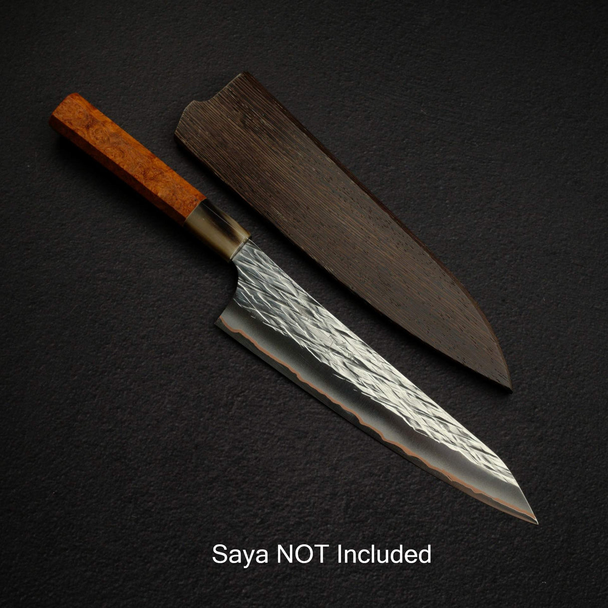 黑﨑打刃物 Raijin VG-10W 牛刀 210mm, with Knives and Stones 岩刃社 花梨瘤 Handle