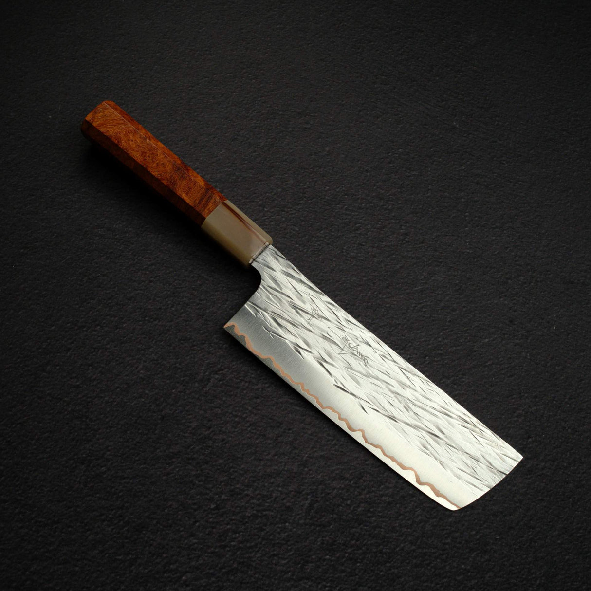 Yu Kurosaki Raijin VG10W Nakiri 165mm, with K&S Amboyna Handle