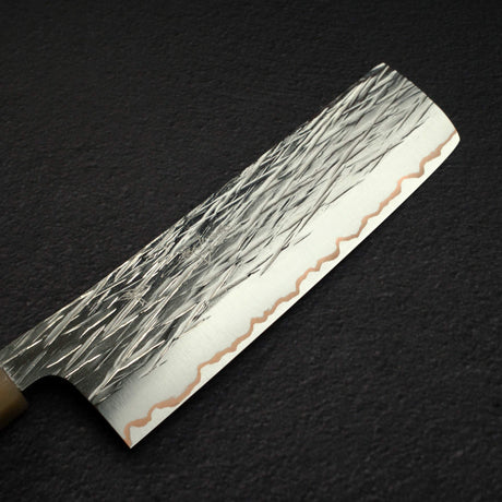 黑﨑打刃物 Raijin VG-10W 菜切刀 165mm, with Knives and Stones 岩刃社 花梨瘤 Handle