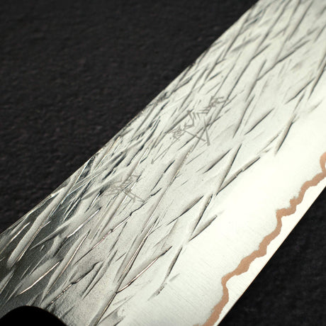 黑﨑打刃物 Raijin VG-10W 菜切刀 165mm, with Knives and Stones 岩刃社 花梨瘤 Handle