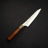 黑﨑打刃物 Raijin VG-10W 小刀 150mm, with Knives and Stones 岩刃社 花梨瘤 Handle
