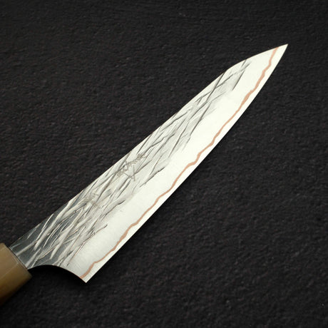 黑﨑打刃物 Raijin VG-10W 小刀 150mm, with Knives and Stones 岩刃社 花梨瘤 Handle