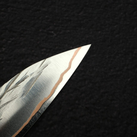 黑﨑打刃物 Raijin VG-10W 小刀 150mm, with Knives and Stones 岩刃社 花梨瘤 Handle