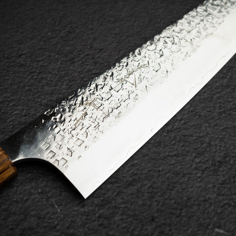 Yu 黑崎 雫 (水滴) SG2鋼 / SG2粉末高速鋼 牛刀 240mm