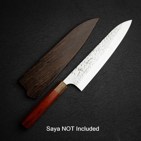 Yu 黑崎 雫 (水滴) SG2鋼 / SG2粉末高速鋼 牛刀 240mm