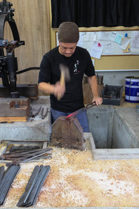 Yu Kurosaki Hand Forging Kurosaki 2016 Visit