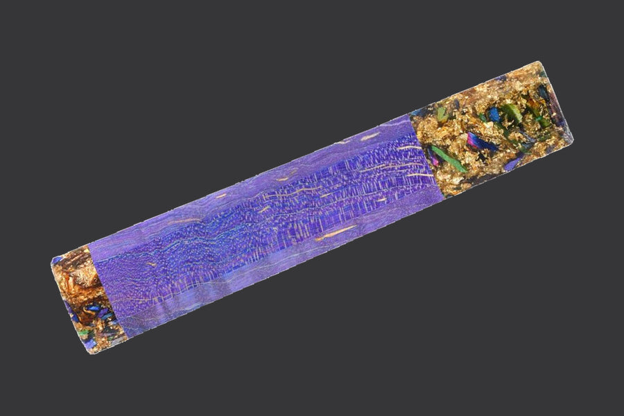 Octagonal Colored-handle with Acrylic Ferrule handle