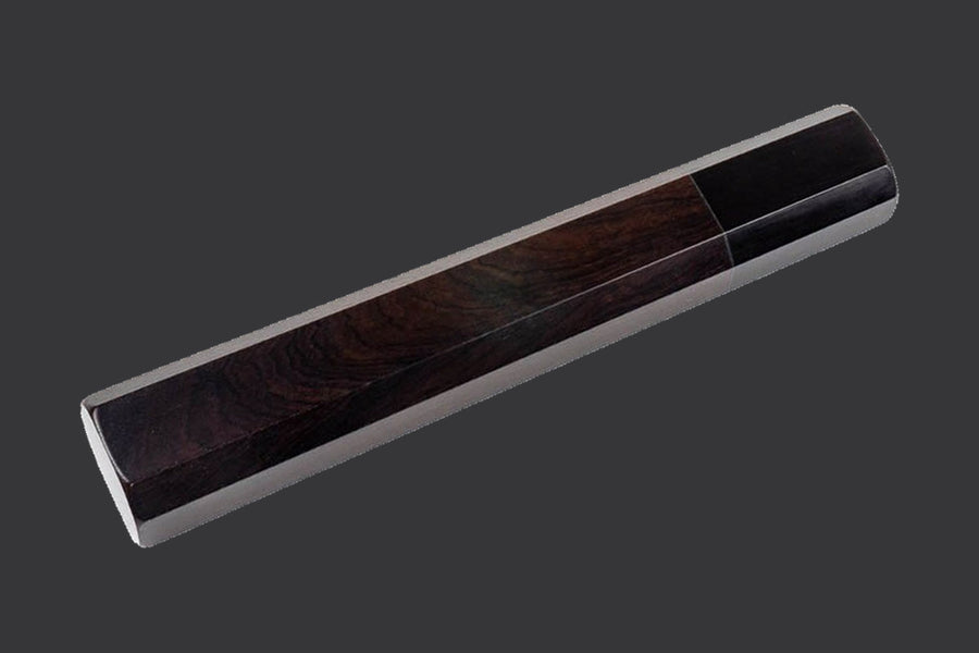 八角柄 黑檀木 with Black Horn Ferrule handle
