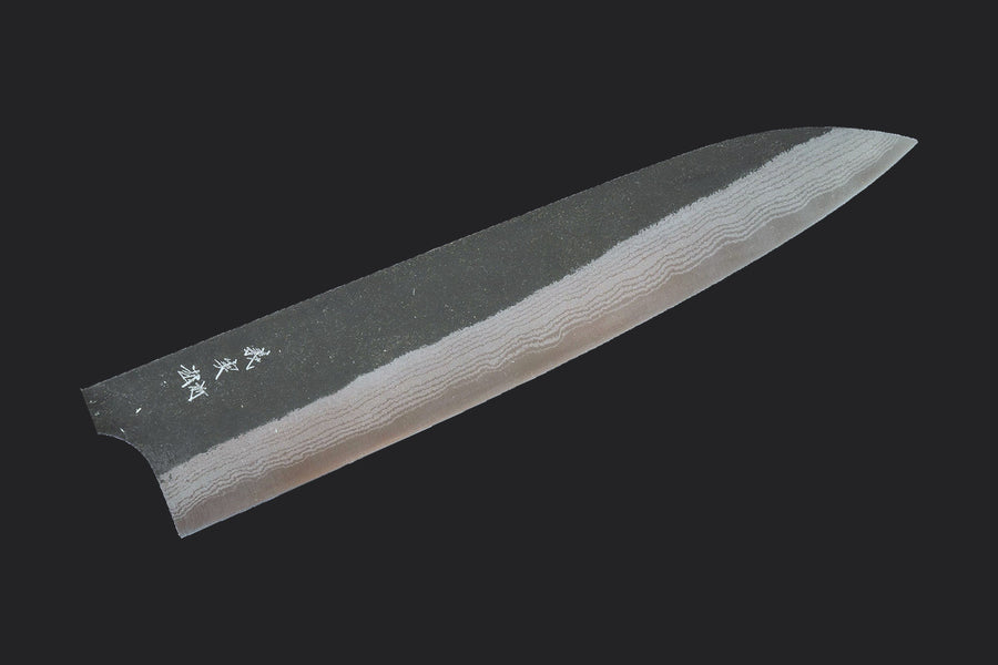 黑打 — blade surface finish