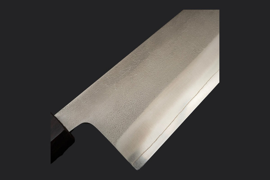 梨地 — blade surface finish