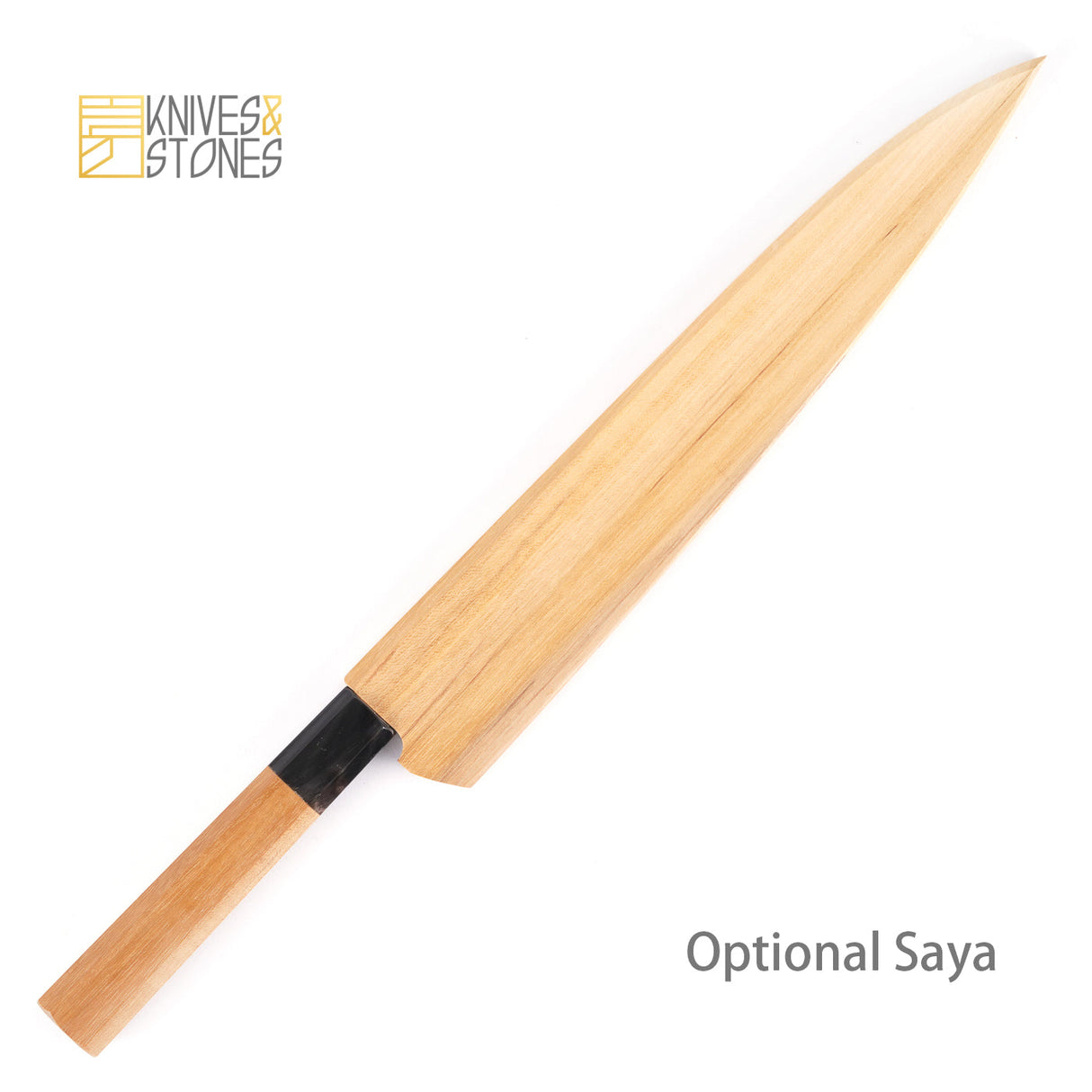 Sukenari HAP40 細紋 Sujihiki 240mm，搭配 K&amp;S 柚木手柄