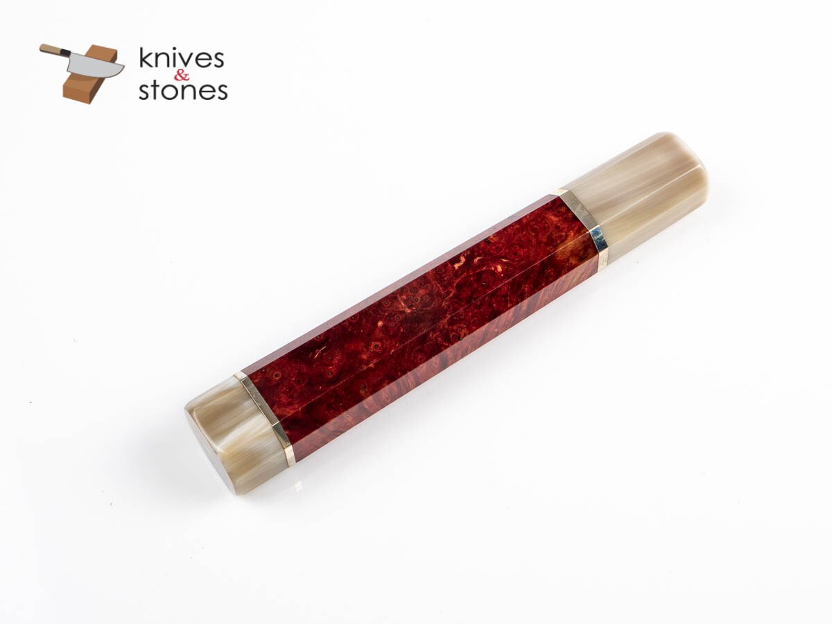 K&amp;S 客製化穩定安波那木瘤，牛角套圈雙墊片 WA 手柄