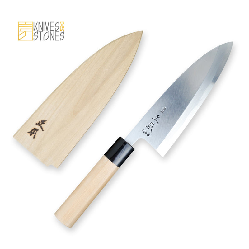 正本總本店 本霞 白鋼二號 出刃 165 mm KS2016 附刀鞘