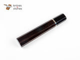 K&S Custom Ebony, Black Horn Ferrule Single Spacer WA handle