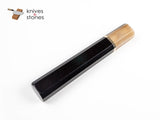 K&S Custom Ebony, Blonde - Marble Horn Ferrule Single Spacer WA handle