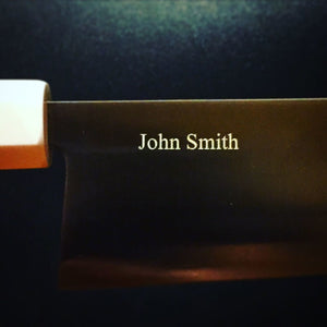 刀上刻名字 &lt; $200