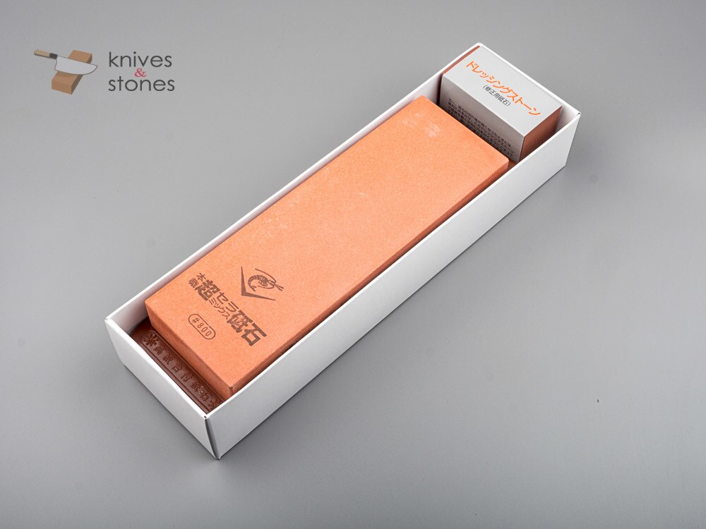 Naniwa Chosera 800 粒度日本水磨石（附支架）