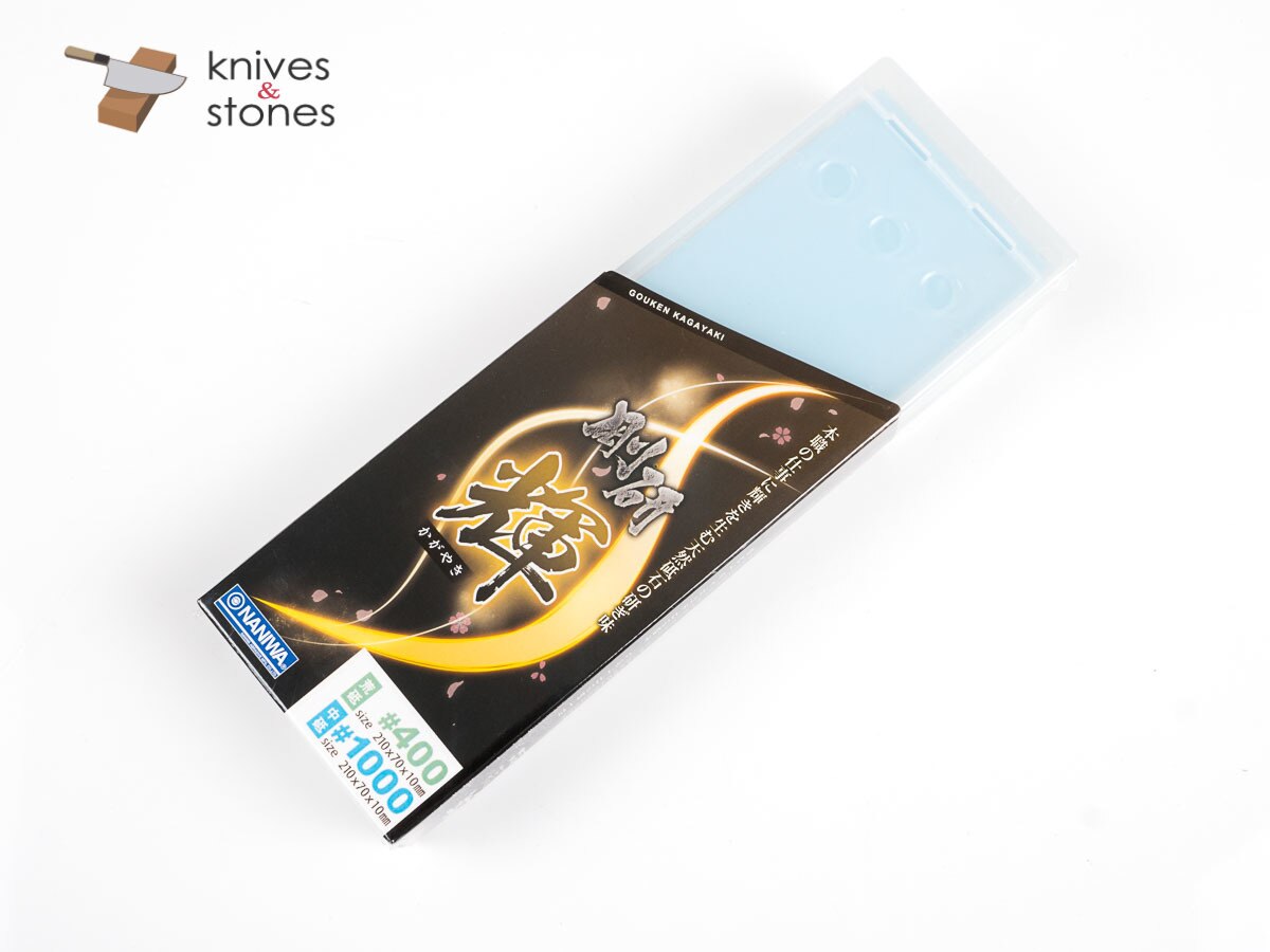Naniwa Gouken Kagayaki 400 - 1000 Grit Sharpening Stone
