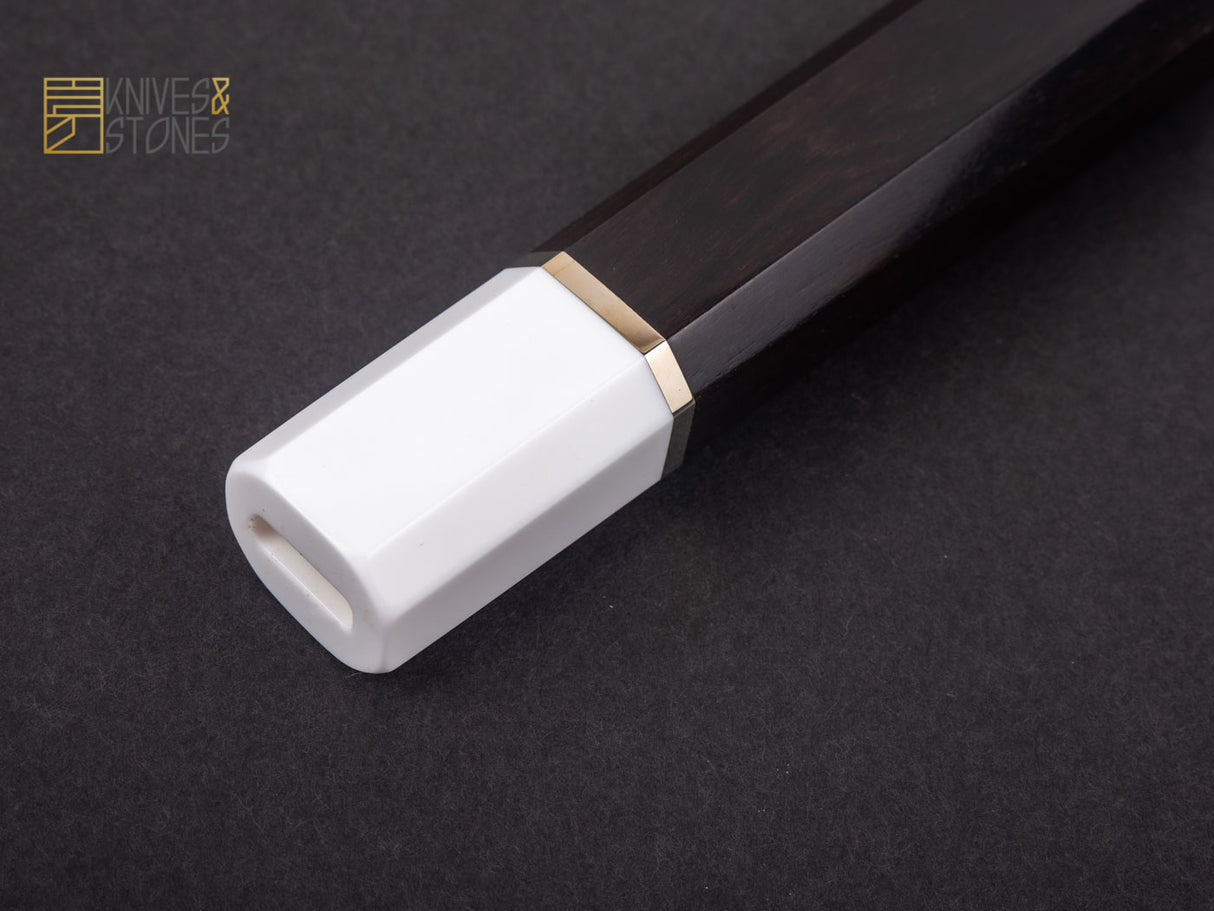 K&amp;S 訂製黑檀木，可麗耐套圈雙墊片 WA 手柄