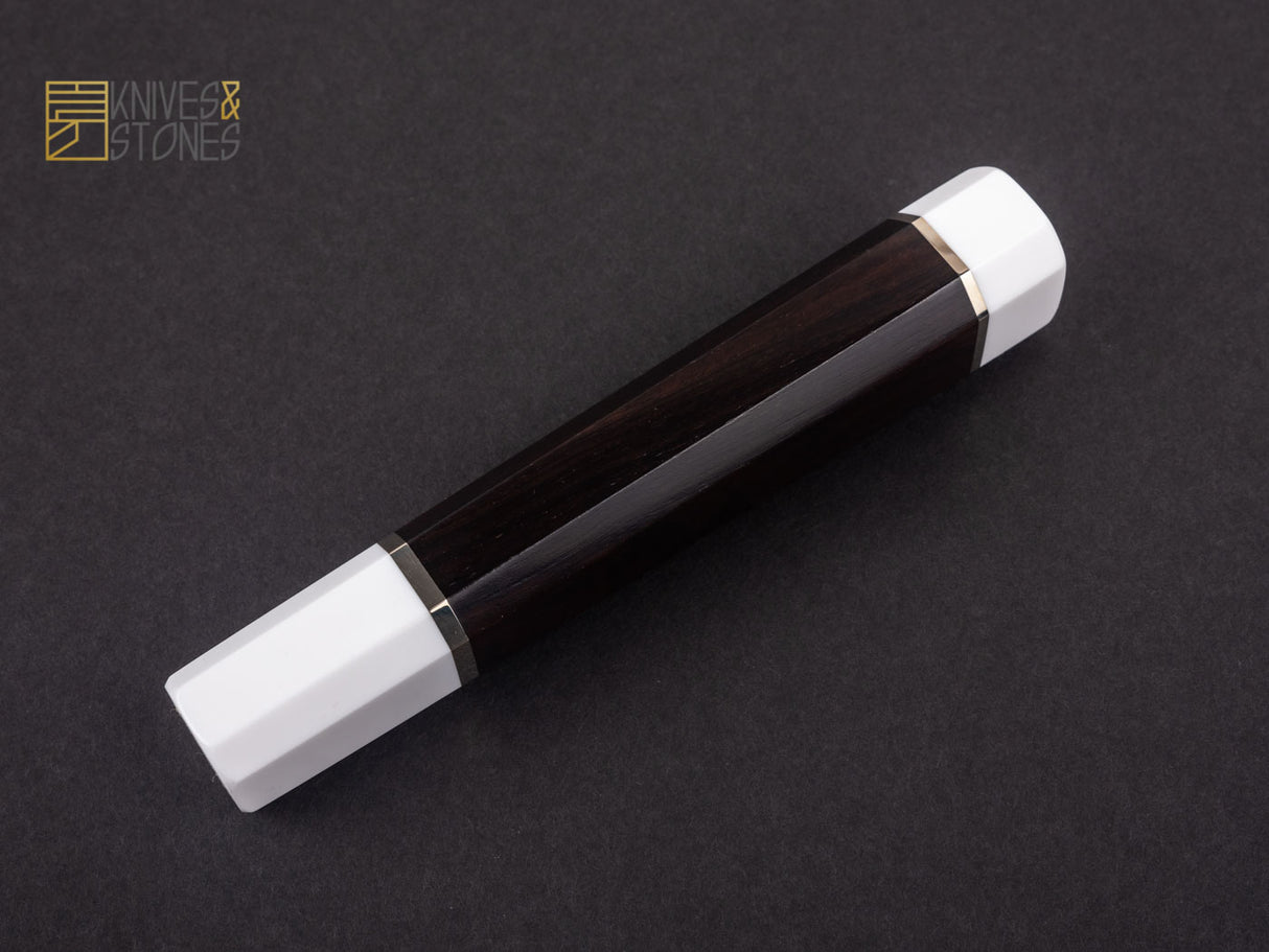 K&amp;S 訂製黑檀木，可麗耐套圈雙墊片 WA 手柄