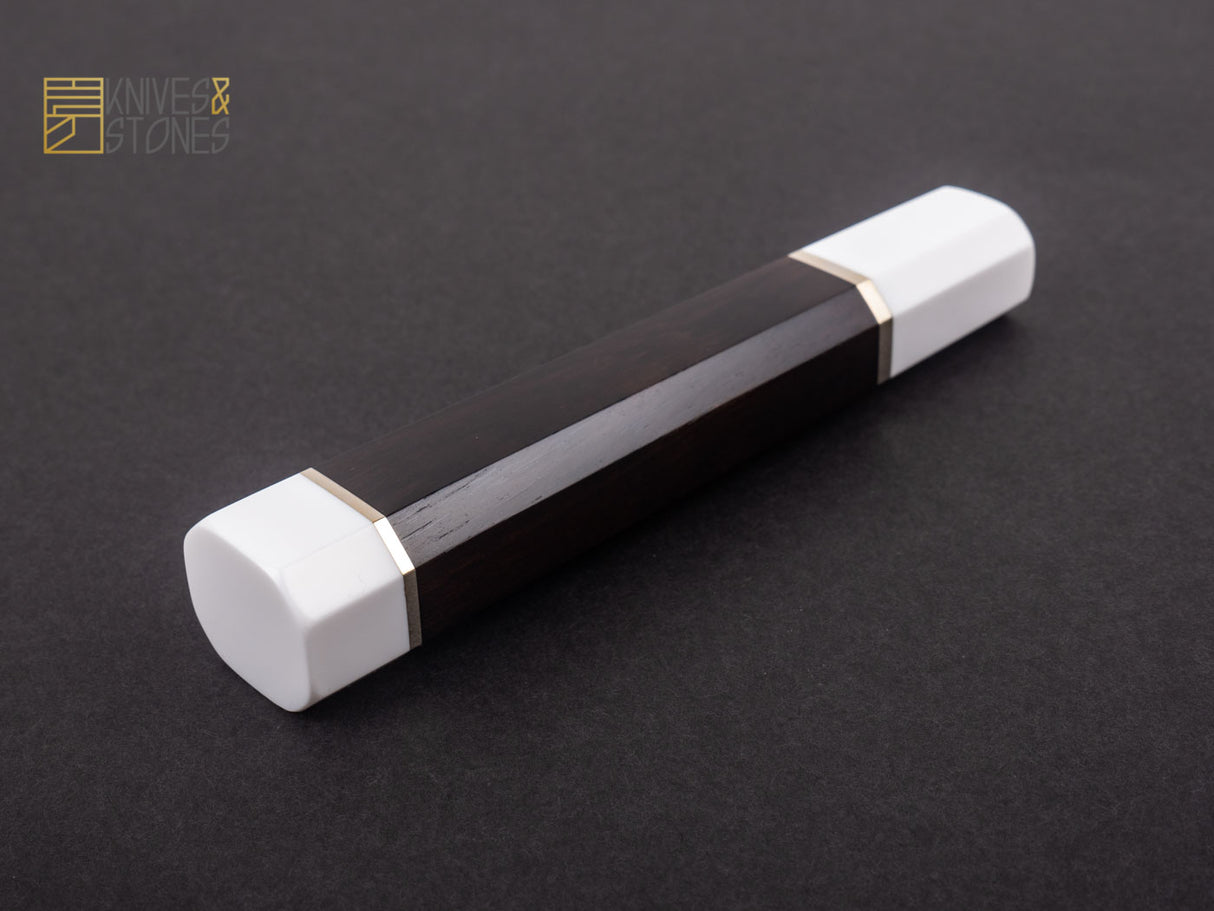 K&amp;S 訂製黑檀木，可麗耐套圈雙墊片 WA 手柄