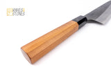 K&S Custom Teakwood, Black Horn Ferrule WA handle