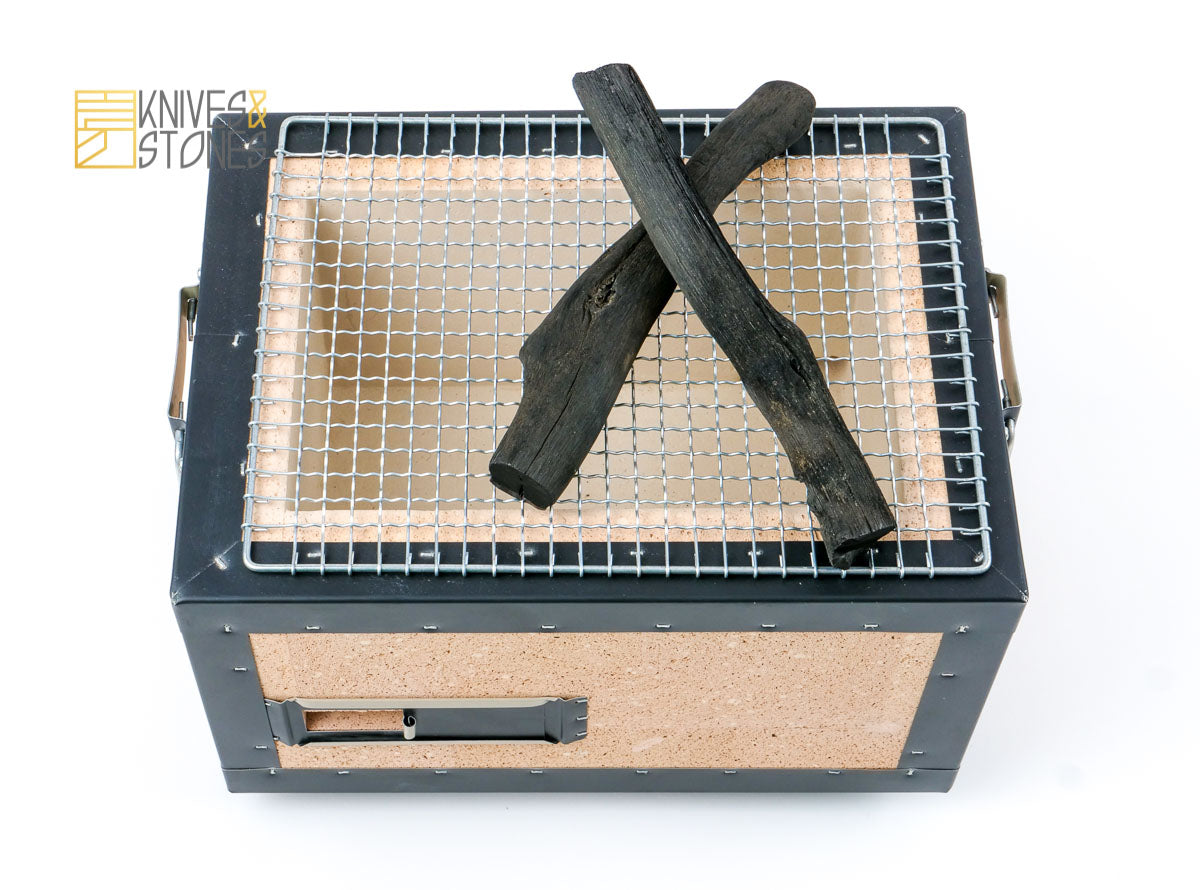 Okunoto Japanese Konro Hibachi Grill Small BBQ