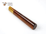 K&S Heart Shaped Snakewood Blonde Horn Handle
