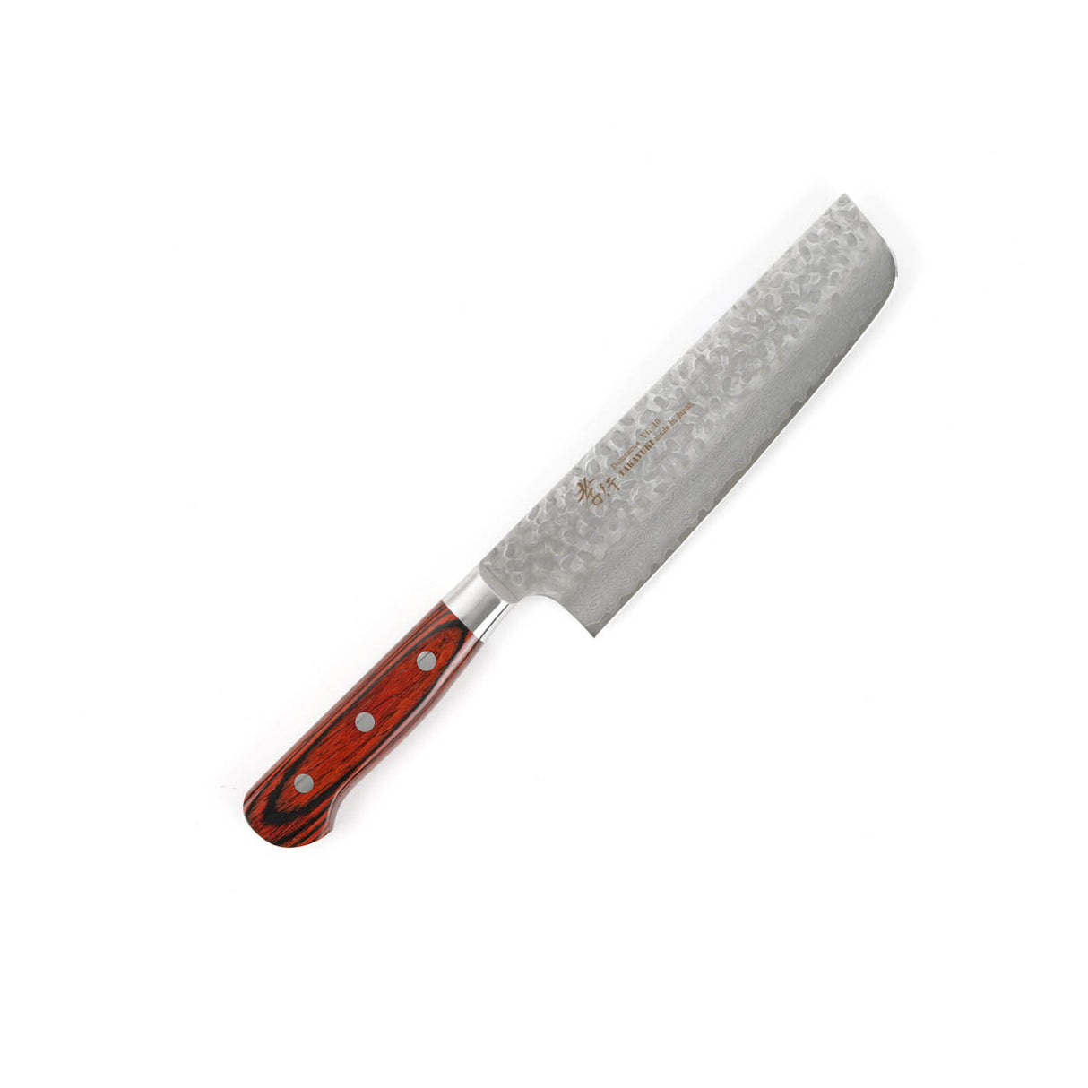 Sakai Takayuki VG10 Nakiri 180mm (6.3") 33 層錘擊大馬士革