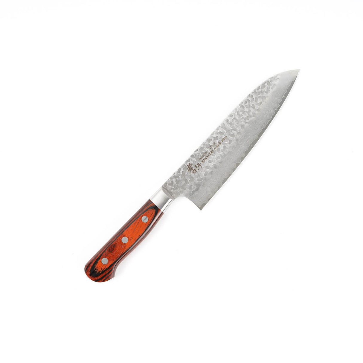 Sakai Takayuki VG10 Santoku 180mm (7.1") 33 層錘擊大馬士革