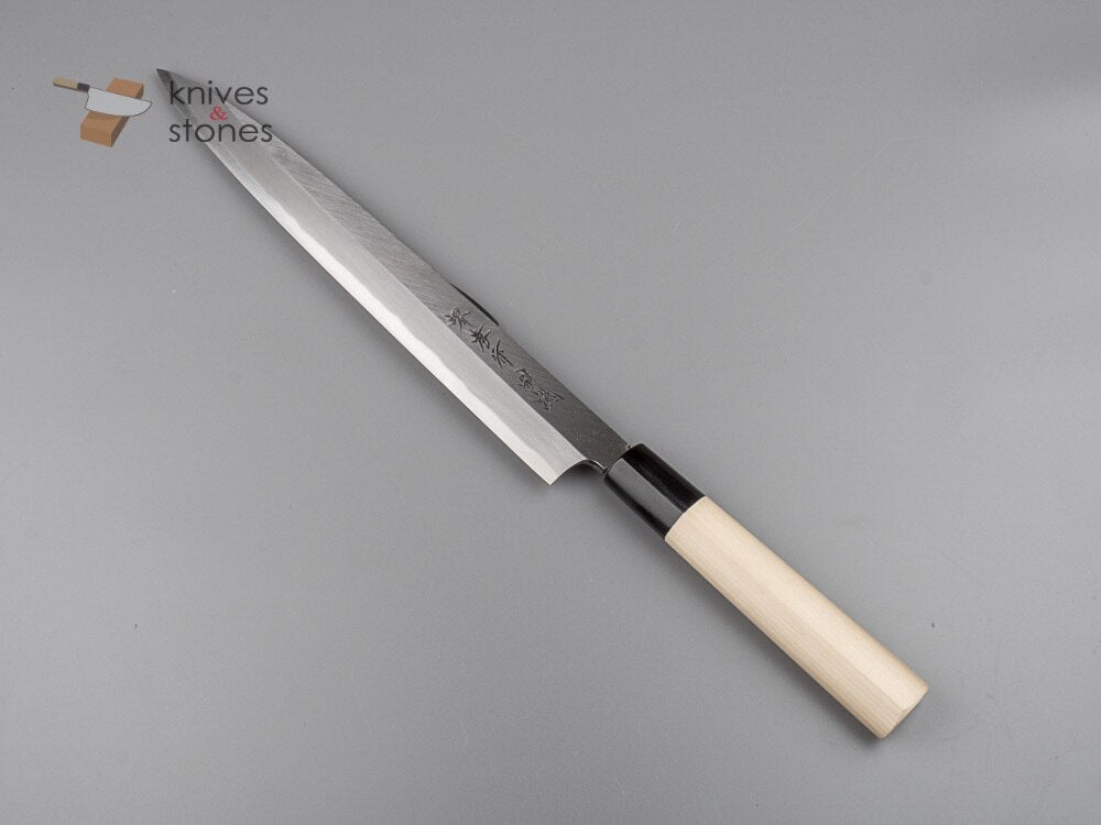 Sakai Takayuki Tokujou Yanagiba 270mm Left Hand White 2 Carbon Steel