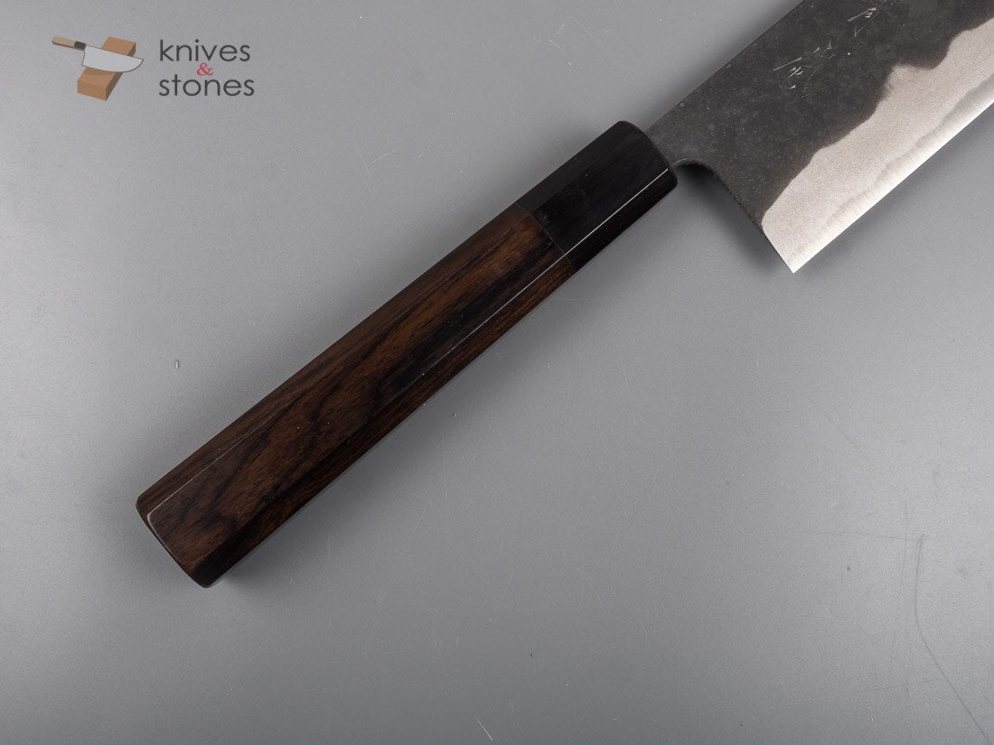 K&S Custom Ebony, Black Horn Ferrule WA handle
