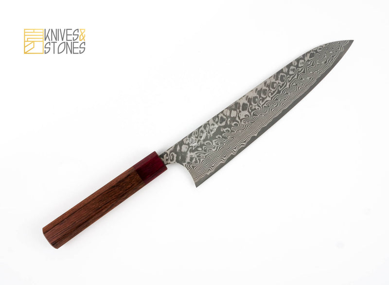 加藤義實（金太郎）SG2 / R2 大馬士革牛刀 240 mm