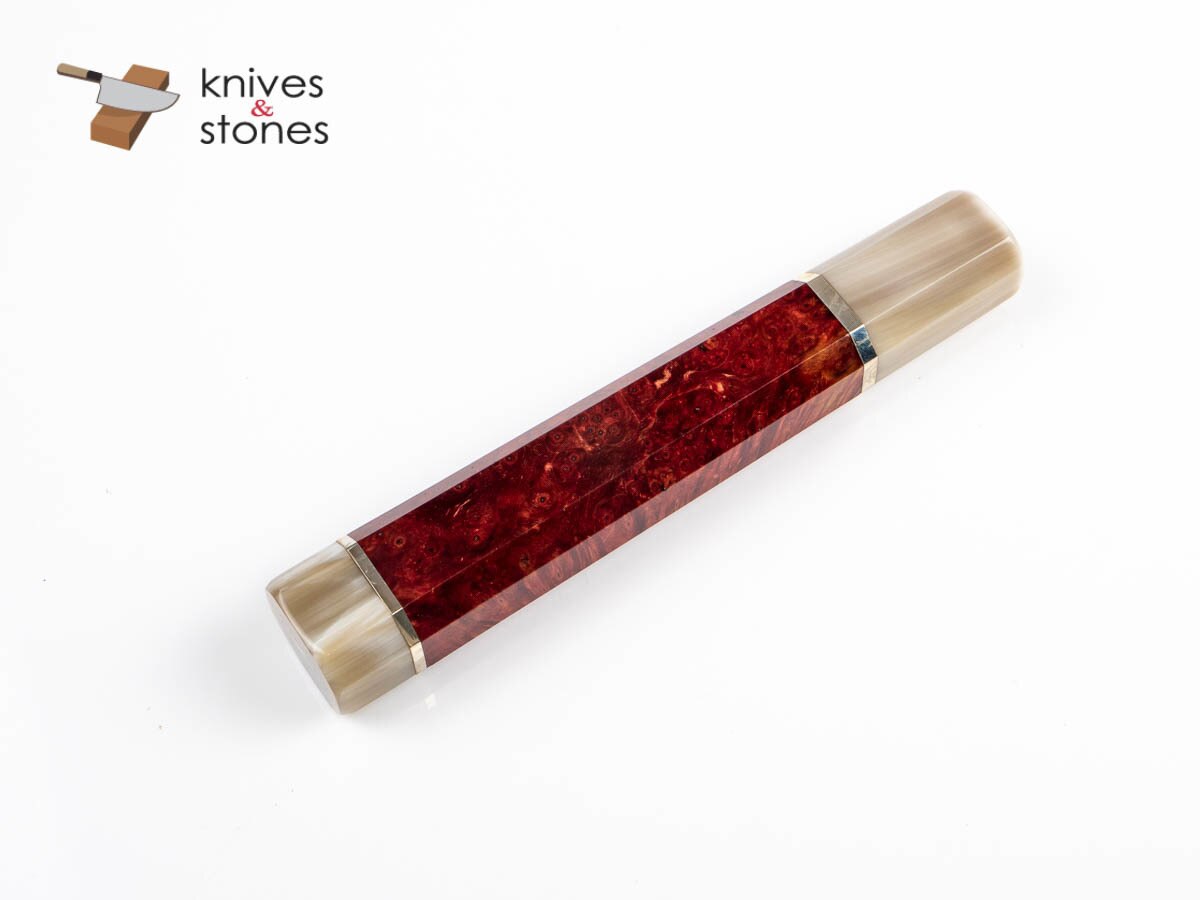 K&amp;S 客製化穩定安波那木瘤，牛角套圈雙墊片 WA 手柄