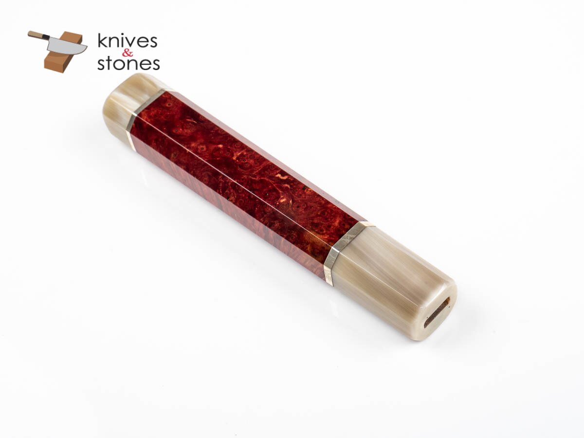 K&amp;S 客製化穩定安波那木瘤，牛角套圈雙墊片 WA 手柄