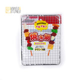 Kinka Hibachi Grill 一次性烤架/網 12 件裝，適用於普通/中/長尺寸 Konro