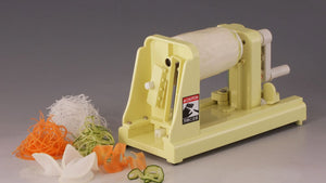 Vegetable Turning Slicer, Horizontal, Tsumakirikun by Chiba Kogyosyo